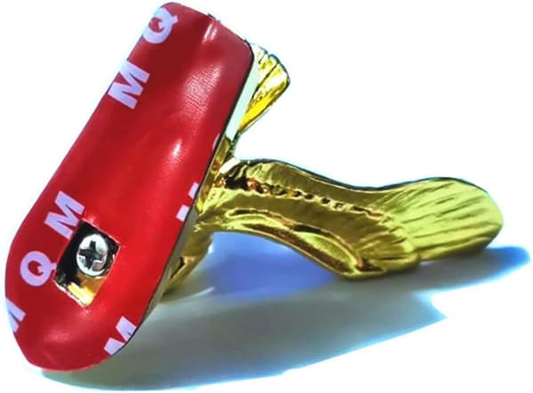 1 stk. Universal Motorsykkel 3D Front MudGuard Ørnehode Scooter gull