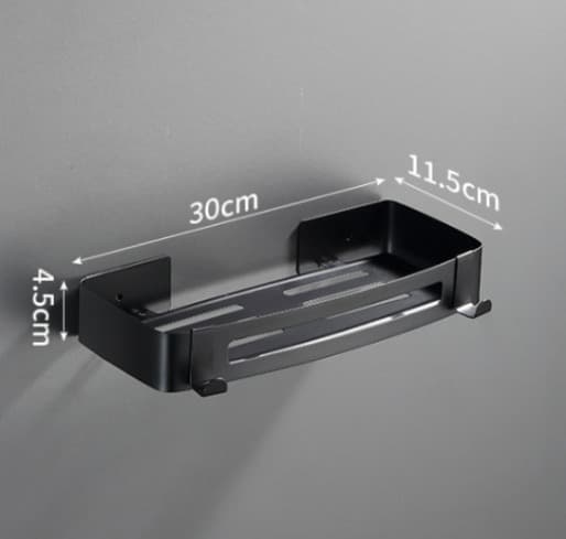 Hålfri duschkorg duschrum toalett badrum triangulär