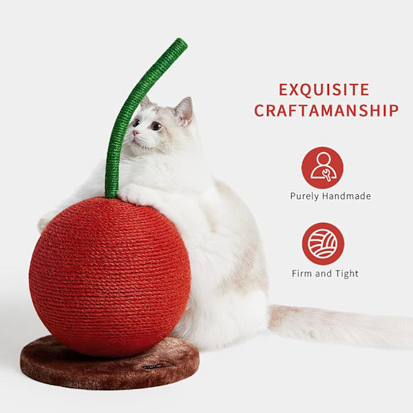 Cherry Kattklöspost, 57,5 cm Hög Kattklöspost med