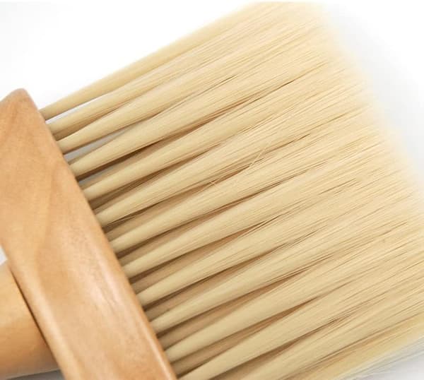 1 stk. hårbørste, professionel træhårklippning / hårbørste (kamel)