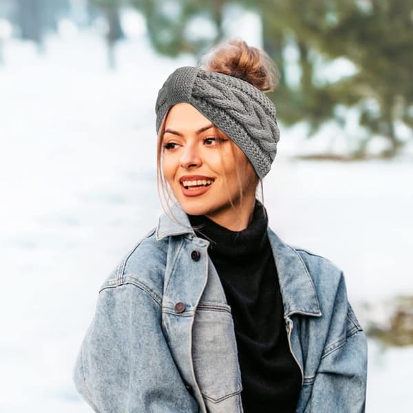 Vinterhuva för kvinnor, 2 stycken, med öron