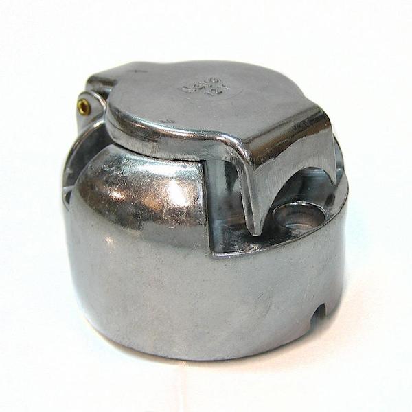 Trailer 7-polet stik 12V metal strømforsyningsstik 7-huls