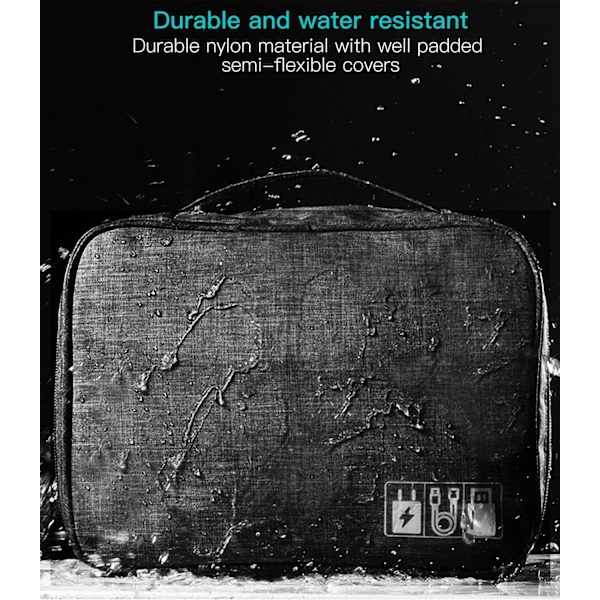 1 stk. Elektronisk/Digital Tilbehørspose til Ekstern Harddisk