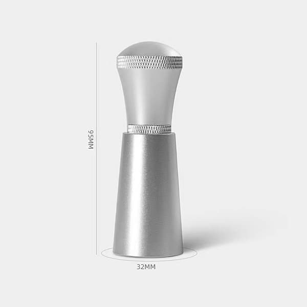 1 set (Silver) Kaffedispensertillbehör, aluminium