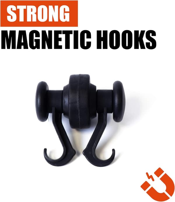 Kraftige magnetiske kroker - Sterk neodym krokmagnet - For