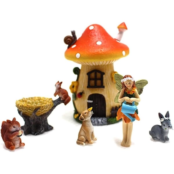 Mini Fèträdgårdsfigur