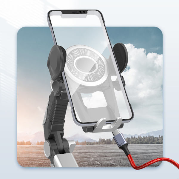 Mobiltelefonhållare i bil med sugkopp för stor skåpbil