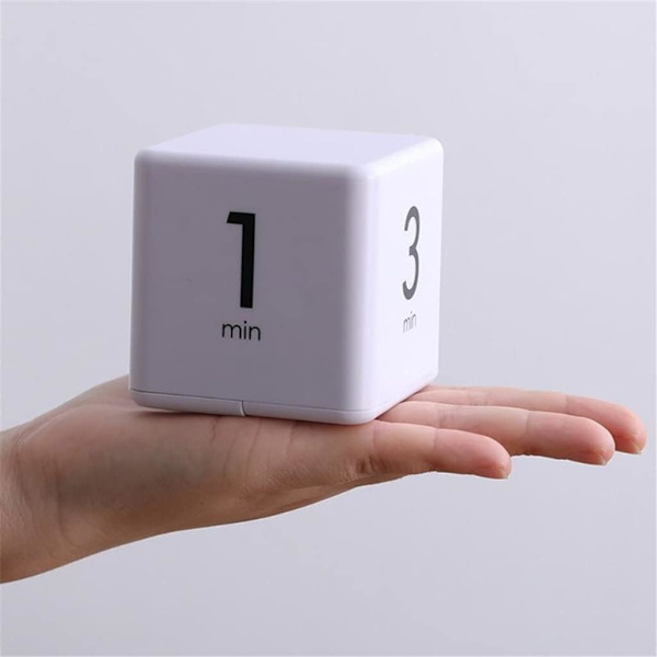 1 kjøkkentimer kube multifunksjonell timer minutthåndtering