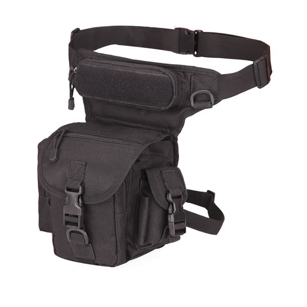 Män Drop Leg Bag Multi-Purpose Tool Bags Vattentät Canvas