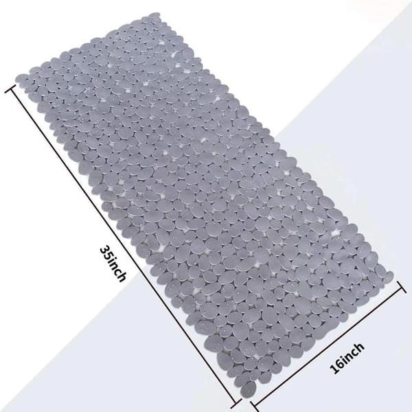 Pebble bademåtte 35x16 tommer til badekar (35\" x 16\")