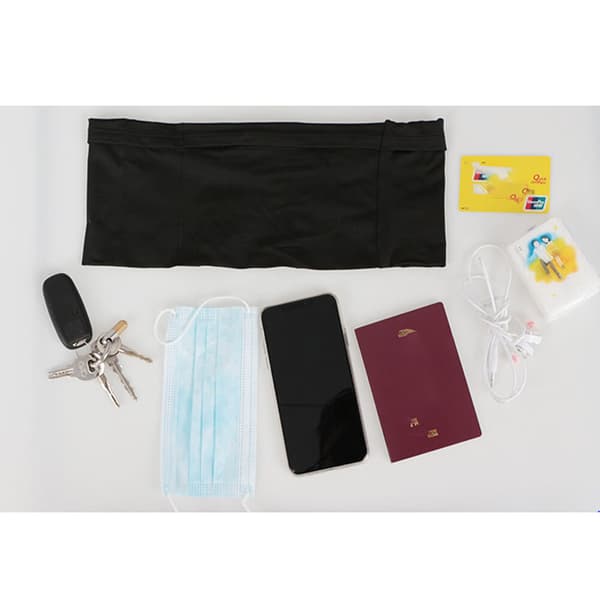 One Piece Midjeväsk (Lila, Stor), Unisex Resebälte,