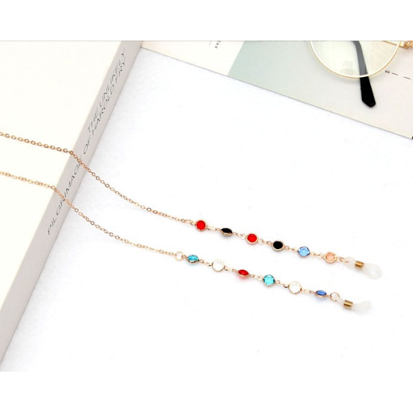 4-pack Glaskedjor Solglasögonkedjor Halsband