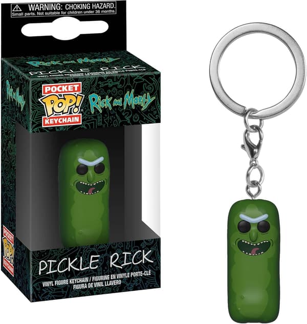Pop! Avaimenperä: Rick & MortyPickle Rick, Monivärinen