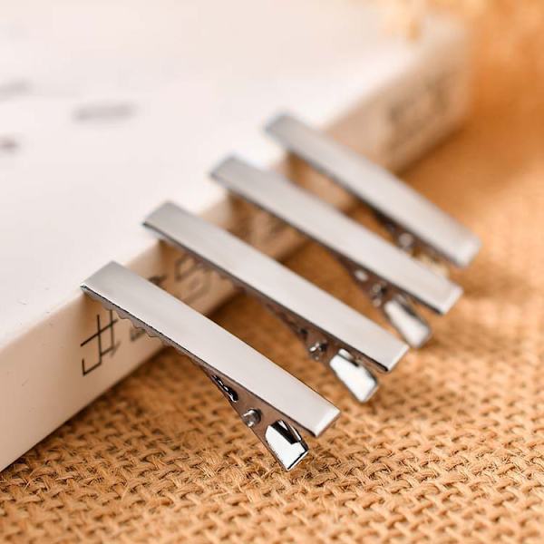 DIY Krokotiilihiuspihdit Hiuspihdit Naiset Metalli Barrette Hiukset 65