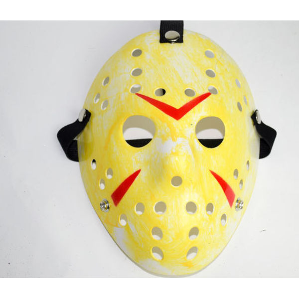 Jason-naamio Cosplay Halloween-asu Naamio rekvisiitta Kauhu jääkiekko