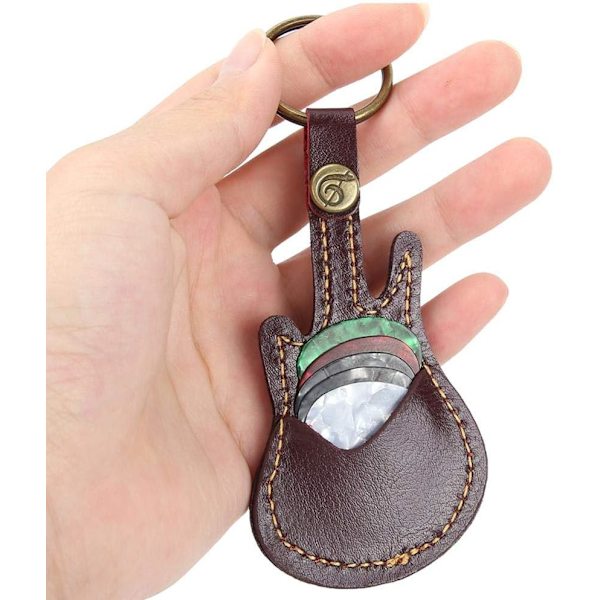 1 set med gitarrpaddlehållare, bärbar gitarrpaddlehållare med