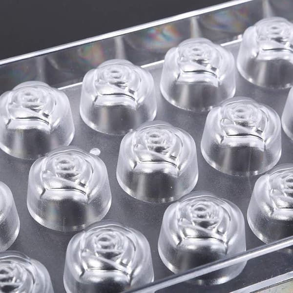 Transparent Chokladform, Klar Plast Godisform, För Att Göra