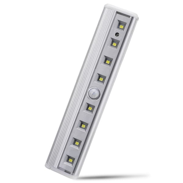 1 st batteri-driven 8LED nattlampa med rörelsesensor för gångar
