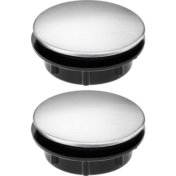 Kranhålsskydd i rostfritt stål, 2-pack
