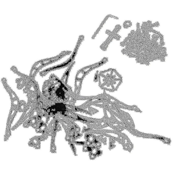 Fyr-axlig akrylmanipulator-drönare förbättrad klodron Mantis klo robotarm krok drönare uppgradering Gr