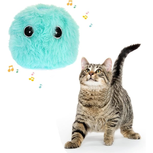 Kattboll Leksak Fågelform med Kattmynta, Realistisk Interaktiv Katt