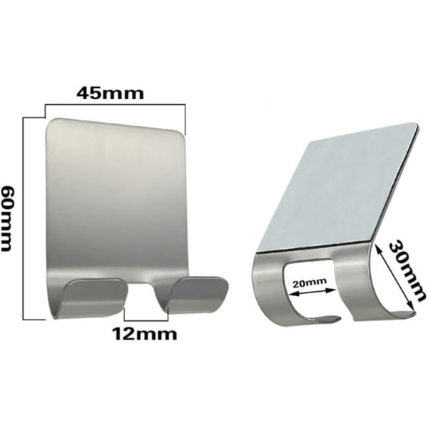 Razorholder Multifunktionelle Væghængere, Badeværelses Razorholder