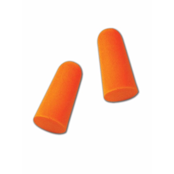 Disposable Safety Earplugs, 60 Pairs, One Size Polyurethane Foam,