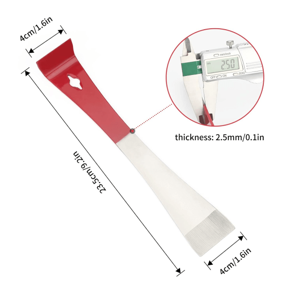 1 kpl Mehiläistarvikkeet Hunajanleikkaaja Ruostumattomasta Teräksestä Tehty Kaavin