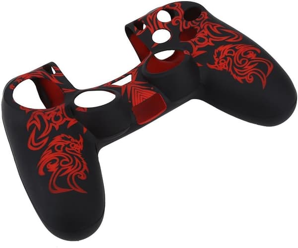 1 stk PS4-kontrollerdeksel, silikonkontrollerdeksel, mykt