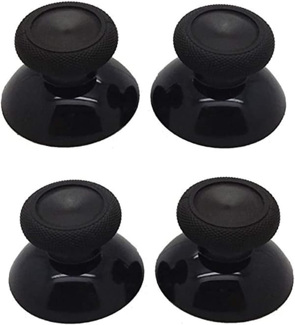 Xbox One udskiftningsjoystick til joystick - 17 dele kompatibel med Xbox One controller, 4 stk. gummibånd til