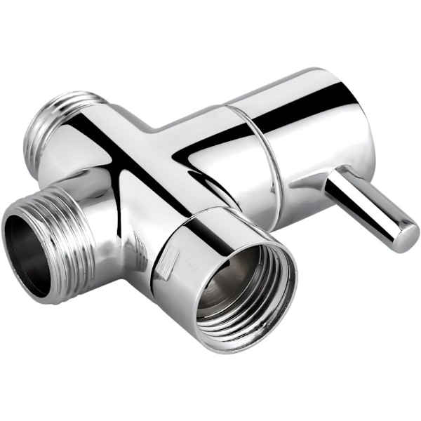 3-veis ventil, solid messing G1/2 håndholdt dusjfordeler dusjsett adapter dusjsystem reservedeler, Universa