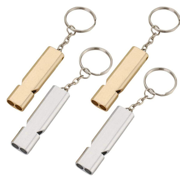 4 Pak Nødraket, Sikkerhedsnøglering til Camping, Vandreture,