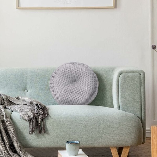 Tuolinpehmusteet, tuolityynyt kotiin, toimistoon, puutarhaan, keittiöön ja olohuoneen sisustukseen 40 cm (vaaleanharmaa)