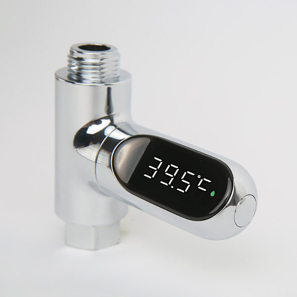 Duschtermometer, LED Digital Duschtemperaturvisning