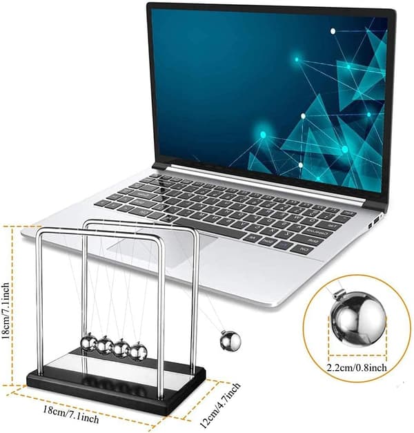 Newtons Pendul, Newtons Vugge - Newton Kugler Pendul