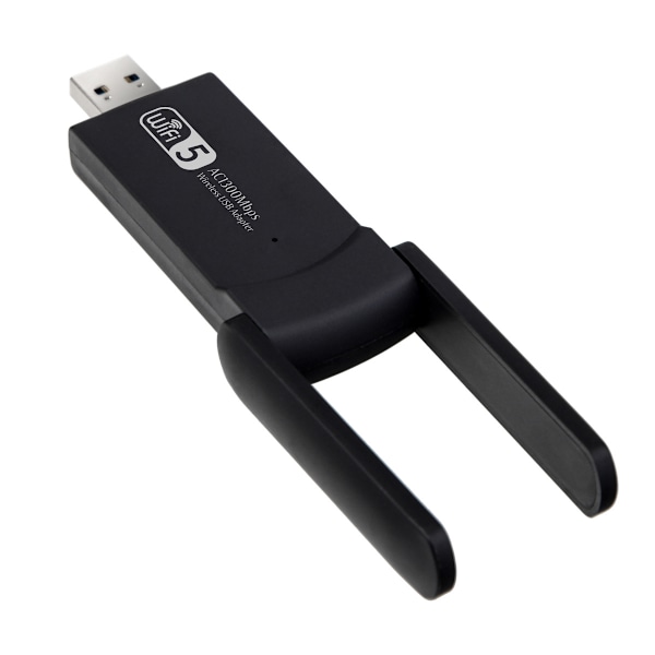 1300Mbps 2.4G/5G Dual Band USB 3.0 WiFi-adapter med antenn
