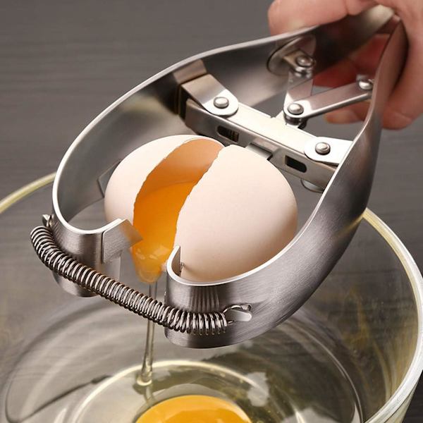 Æggeskalleråbner, Ægknuser, Rustfrit Stål, Skallerens, Æg