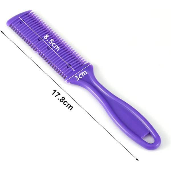 Hårklipperkam, Dobbel Skjærekam, Hårbarbering, Hårstyling