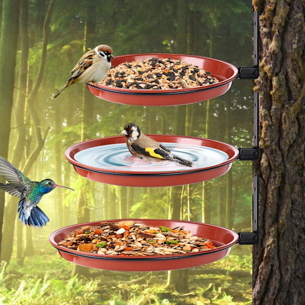 3 stk. Fuglefoder, Fuglefoder, Udendørs Fritstående Fodring