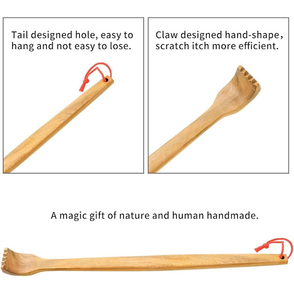 Träryggkliar, Långhandtag Manuell Ryggmassager, Rygg