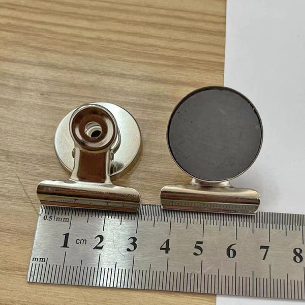 Starka magnetiska clips - Kraftiga kylmagnetklämmor - 31 mm