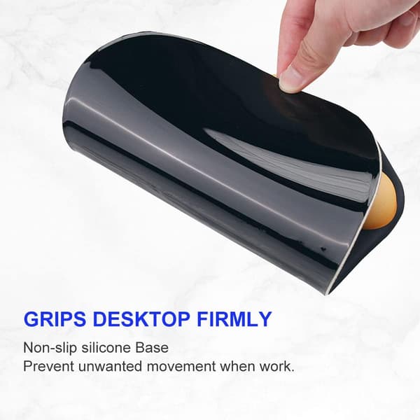 1 kattepote musematte med håndleddstøtte, bærbar ergonomisk anti