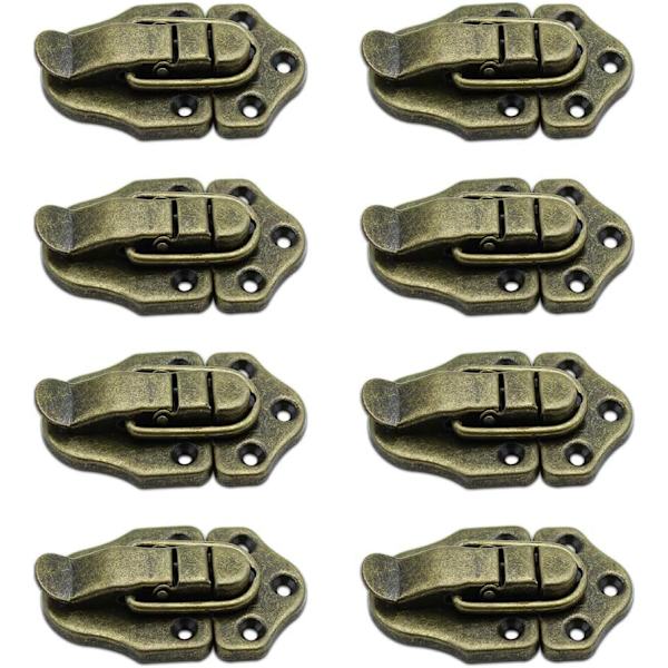 Sæt af 8 Toggle Spænder Låse Vintage Retro Toggle Lås til Smykker
