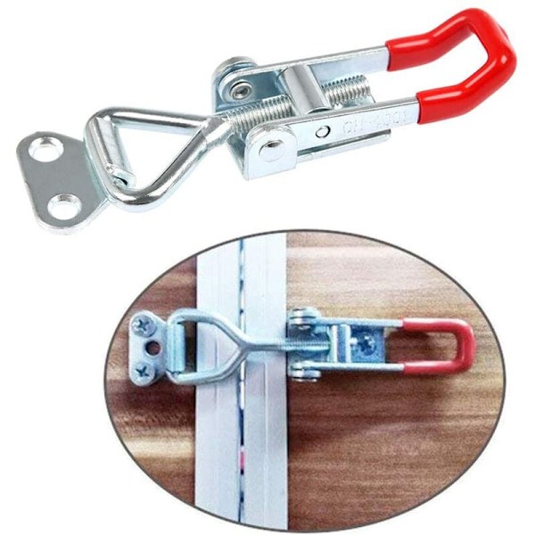 4 stk. Anti-Rust Toggle Latch Clamp Justerbar Toggle Latches Leve