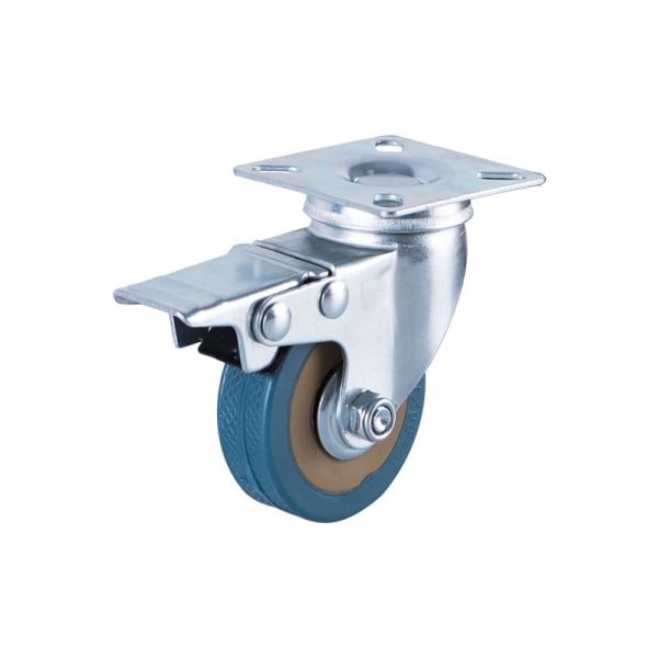 4-pack, Låsande 3\" Monteringsskruv Swivel Caster Rotation Non