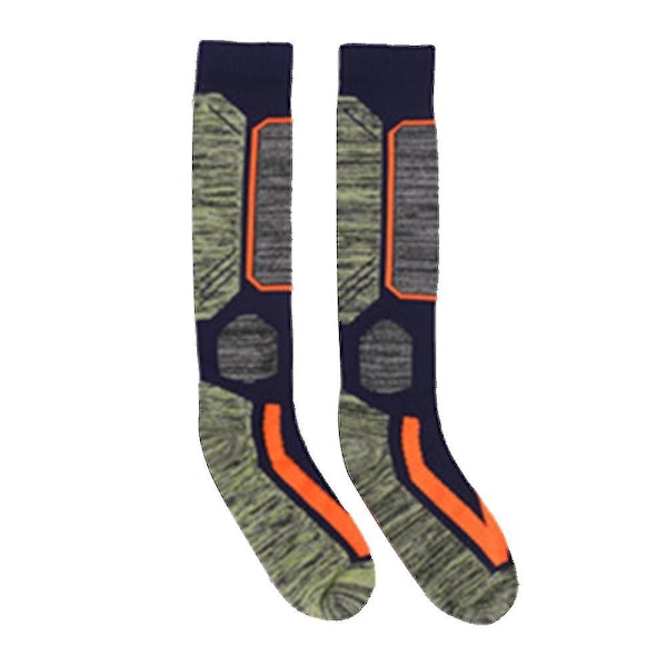 Unisex Skidstrumpor Knähöga Utomhus Varma Vinter Ull