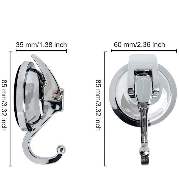 2 stk verktøyfrie RJ45-kontakter UTP-nettverkskontakt, verktøyfri for solid CAT5/5E CAT6/6A flertrådet Ethernet-kabel