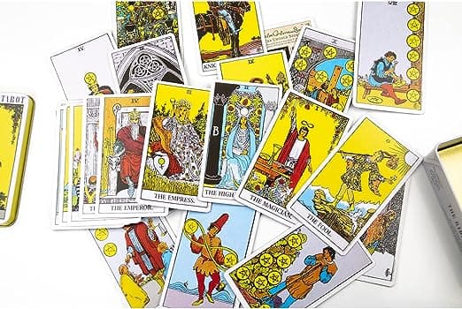 Fortuneprognose Tarot Poker, 78 / Tarot Sæt, Cavalier Deck
