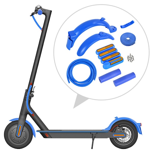 Fender Styrehåndtak for Xiaomi M365 Pro 2 Scooterdeler, Blå