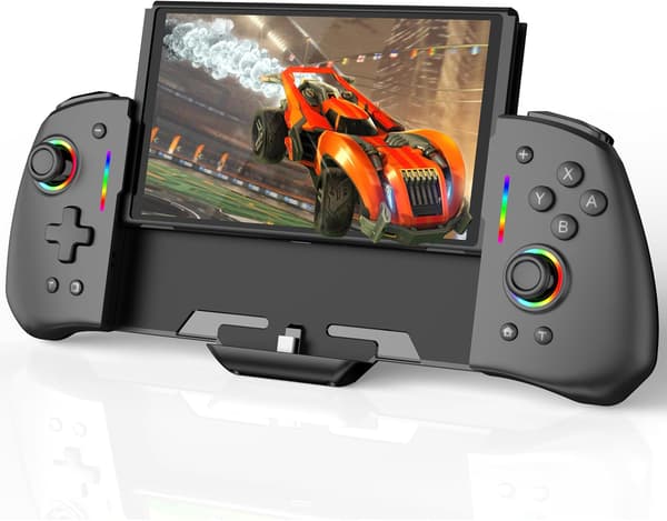 Switch-controllere til Nintendo Switch/OLED, Opgraderet Ergonomisk Håndholdt Tilstand Nintendo Switch OLED Controller i Fuld Størrelse